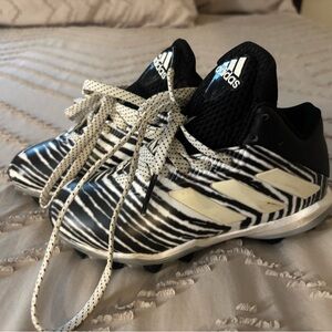 Adidas Kids Zebra Striped Sneakers